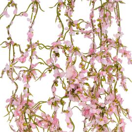 Гирлянда из искусственной зелени, розовая, 120 см, изображение 2 ᐒ купить на  ❤ Like7km.com.ua