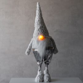 Фигурка с подсветкой "Серебряный гном", 72 см, изображение 4 ᐒ купить на  ❤ Like7km.com.ua