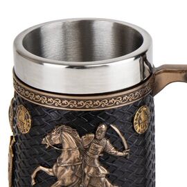 Пивной бокал "Битва викингов", 600 мл, 15 см VERONESE, изображение 4 ᐒ купить на  ❤ Like7km.com.ua