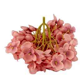 Головка гортензии мелкоцветная, розовая, 14 см, изображение 3 ᐒ купить на  ❤ Like7km.com.ua