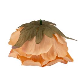 Головка розы, оранжевая, 11 см, изображение 3 ᐒ купить на  ❤ Like7km.com.ua