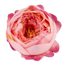 Головка пионообразной розы, розовая, 9 см, изображение 3 ᐒ купить на  ❤ Like7km.com.ua