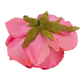 Головка розы, темно-розовая, 10 см, изображение 4 ᐒ купить на  ❤ Like7km.com.ua