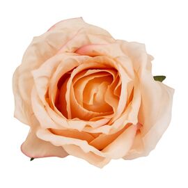 Головка розы, персиковая, 7 см, изображение 3 ᐒ купить на  ❤ Like7km.com.ua