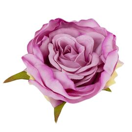 Головка розы, темно-розовая, 6 см, изображение 3 ᐒ купить на  ❤ Like7km.com.ua