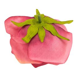 Головка розы, темно-розовая, 8 см, изображение 4 ᐒ купить на  ❤ Like7km.com.ua