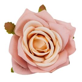 Головка розы, светло-розовая, 6 см, изображение 3 ᐒ купить на  ❤ Like7km.com.ua