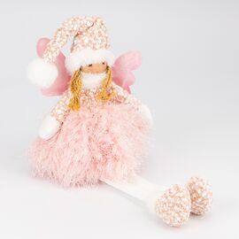 Фигурка "Маленькая фея", розовая, 25 см, изображение 2 ᐒ купить на  ❤ Like7km.com.ua