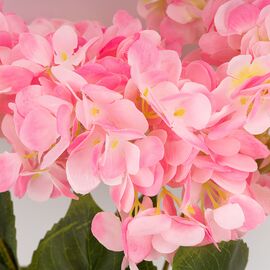 Букет гортензий, 5 бутонов, розовый, 48 см, изображение 2 ᐒ купить на  ❤ Like7km.com.ua