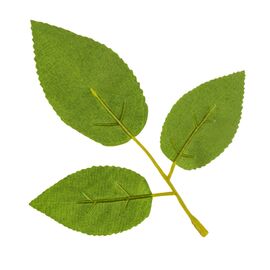 Искусственные листья розы, зелёные, 250 г, изображение 3 ᐒ купить на  ❤ Like7km.com.ua