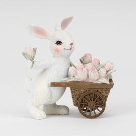 Статуэтка "Кролик с тележкой", 11 см, изображение 2 ᐒ купить на  ❤ Like7km.com.ua