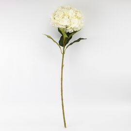 Искусственная гортензия, белая, 93 см, изображение 4 ᐒ купить на  ❤ Like7km.com.ua