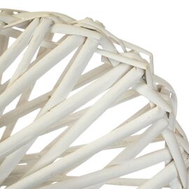 Декор из лозы "Плетёное сердце" 43*35 см, изображение 2 ᐒ купить на  ❤ Like7km.com.ua