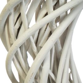 Венок подвесной из лозы "Объёмное сердце" 35*35 см, изображение 2 ᐒ купить на  ❤ Like7km.com.ua