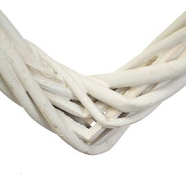 Венок подвесной из лозы "Изящное сердце" 25*24 см, изображение 2 ᐒ купить на  ❤ Like7km.com.ua