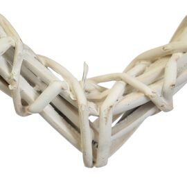 Венок подвесной из лозы "Вечная любовь" 20*20 см, изображение 2 ᐒ купить на  ❤ Like7km.com.ua