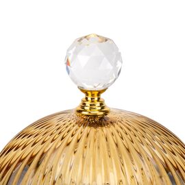 Емкость для хранения "Топаз", золотая, 16 см, изображение 2 ᐒ купить на  ❤ Like7km.com.ua