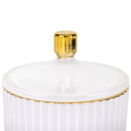 Емкость для хранения "Коффа", белая, 13 см, изображение 2 ᐒ купить на  ❤ Like7km.com.ua