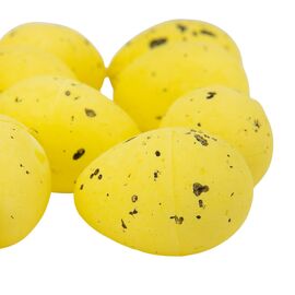 Набор мини крашенок "Перепелиные яички", желтые, 24 шт., изображение 2 ᐒ купить на  ❤ Like7km.com.ua