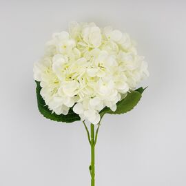 Искусственная гортензия, белая, 67 см, изображение 2 ᐒ купить на  ❤ Like7km.com.ua