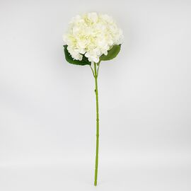 Искусственная гортензия, белая, 67 см, изображение 4 ᐒ купить на  ❤ Like7km.com.ua