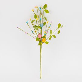 Пасхальная декоративная веточка "Крашанки", 40 см ᐒ купить на  ❤ Like7km.com.ua