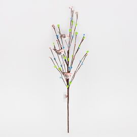 Пасхальная декоративная веточка "Птички", 50 см ᐒ купить на  ❤ Like7km.com.ua