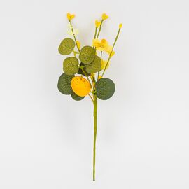 Пасхальная декоративная веточка "Желтая крашанка", 26 см ᐒ купить на  ❤ Like7km.com.ua
