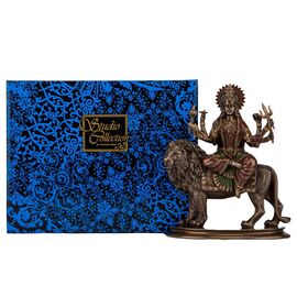 Статуэтка "Богиня Дурга на льве", 27 см VERONESE, изображение 2 ᐒ купить на  ❤ Like7km.com.ua