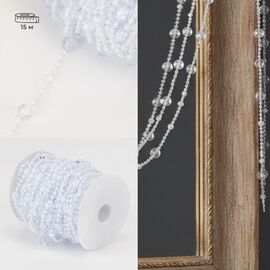 Гирлянда из кристаллов, прозрачная, 15 м ᐒ купить на  ❤ Like7km.com.ua