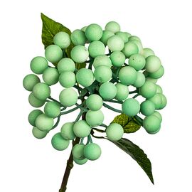 Искусственная ветка с ягодами, зеленая, изображение 2 ᐒ купить на  ❤ Like7km.com.ua