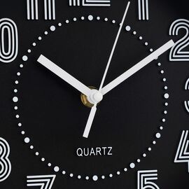 Часы "Каденция", черно-белые, 20 см, изображение 2 ᐒ купить на  ❤ Like7km.com.ua