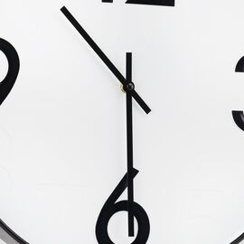 Часы "Четыре направления", бело-черные, 40 см, изображение 2 ᐒ купить на  ❤ Like7km.com.ua