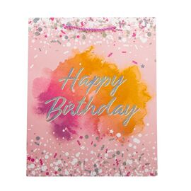 Подарочный пакет "День Рождения", 26*32 см, изображение 4 ᐒ купить на  ❤ Like7km.com.ua