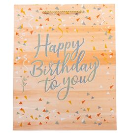 Подарочный пакет "День Рождения", 30*41,5 см, изображение 5 ᐒ купить на  ❤ Like7km.com.ua