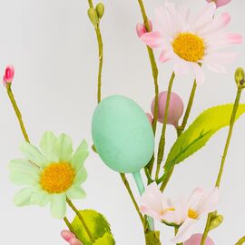 Пасхальная декоративная веточка "Крашанки", 40 см, изображение 2 ᐒ купить на  ❤ Like7km.com.ua