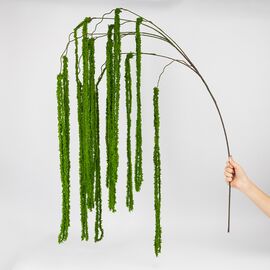 Искусственная свисающая ветка "Амарант", зеленая, 180 см, изображение 2 ᐒ купить на  ❤ Like7km.com.ua
