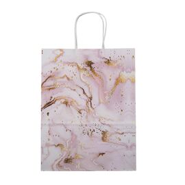 Подарочный пакет "Золотые брызги", 18,5*25,5 см, изображение 3 ᐒ купить на  ❤ Like7km.com.ua