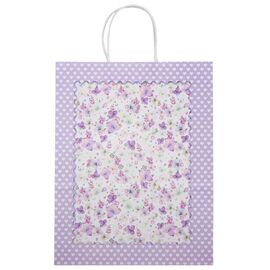 Подарочный пакет "Цветочное настроение", 25,5*33 см, изображение 4 ᐒ купить на  ❤ Like7km.com.ua