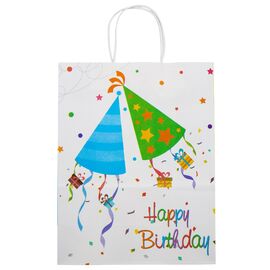 Подарочный пакет "С Днем Рождения", 25,5*33 см, изображение 2 ᐒ купить на  ❤ Like7km.com.ua