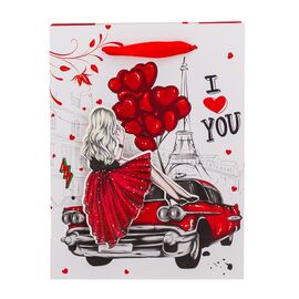 Подарочный пакет "Любовь в деталях", 18*24 см * Рандомный выбор дизайна, изображение 2 ᐒ купить на  ❤ Like7km.com.ua