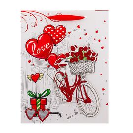 Подарочный пакет "Любовь в деталях", 18*24 см * Рандомный выбор дизайна, изображение 4 ᐒ купить на  ❤ Like7km.com.ua