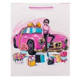 Подарочный пакет "Энергия стиля", 26*32 см * Рандомный выбор дизайна, изображение 2 ᐒ купить на  ❤ Like7km.com.ua