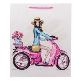 Подарочный пакет "Энергия стиля", 26*32 см * Рандомный выбор дизайна, изображение 3 ᐒ купить на  ❤ Like7km.com.ua