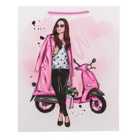 Подарочный пакет "Энергия стиля", 26*32 см * Рандомный выбор дизайна, изображение 4 ᐒ купить на  ❤ Like7km.com.ua