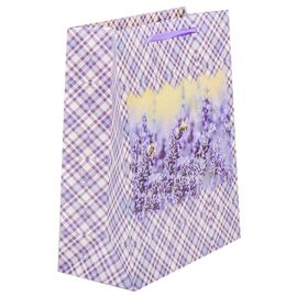 Подарочный пакет "Лаванда", 32*26*12 см, изображение 2 ᐒ купить на  ❤ Like7km.com.ua