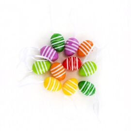 Набор мини крашенок "Радуга", 12 шт., изображение 2 ᐒ купить на  ❤ Like7km.com.ua