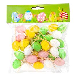 Набор пасхальных шпажек "Крашанки", 7 см, изображение 4 ᐒ купить на  ❤ Like7km.com.ua