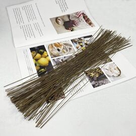 Флористическая проволока, коричневая, 40 см, изображение 2 ᐒ купить на  ❤ Like7km.com.ua