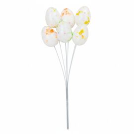 Пасхальные яйца на палочках "Золото", 6 шт, изображение 3 ᐒ купить на  ❤ Like7km.com.ua